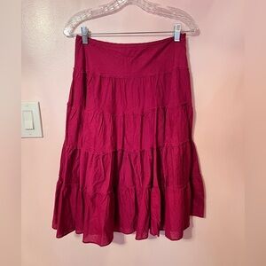 Laundry By Shelli Segal Berry A-Line Skirt